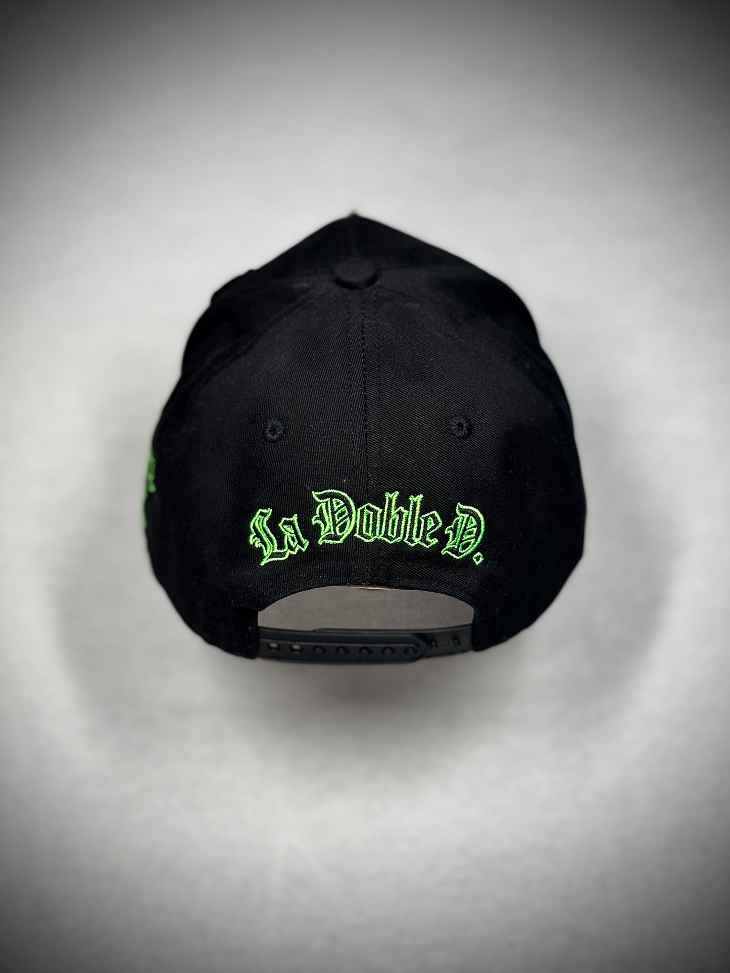 Black and green Snapback Cap