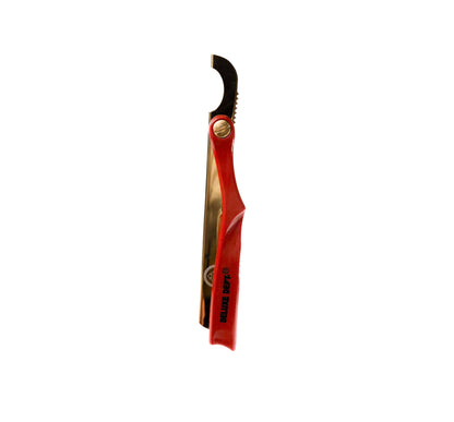 Deluxe Red and Gold Razor