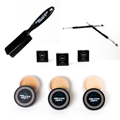 DD 3 Concealers shades, Fading brush, concealer Brushes.